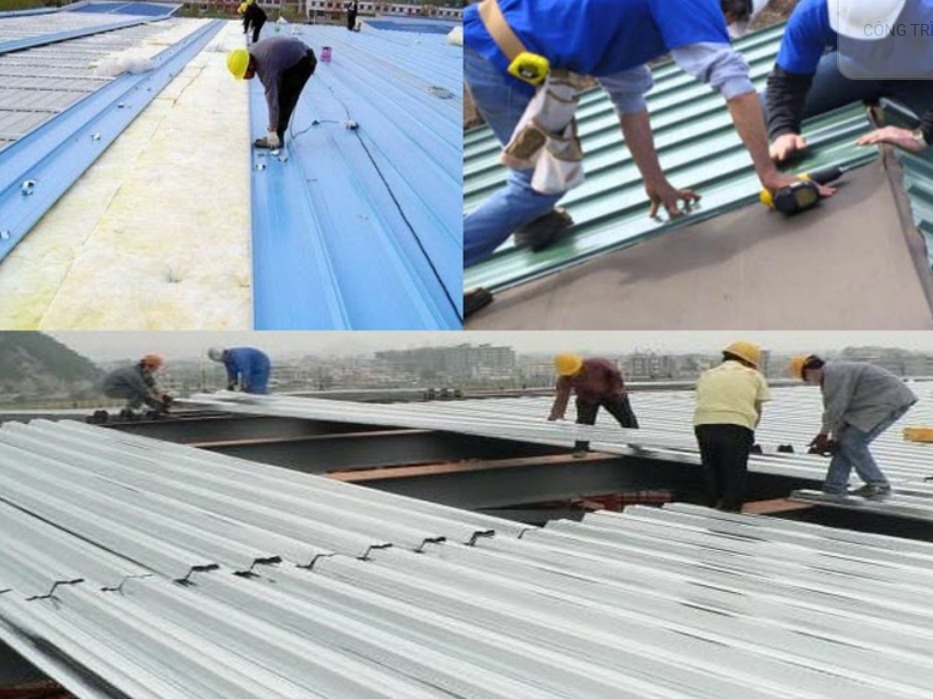 Quy trình thi công lợp mái tôn tại Hà Nội chuyên nghiệp